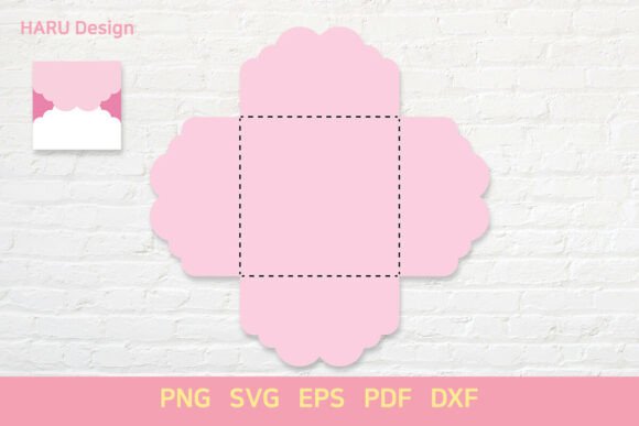 Download Envelope Template Square DIY Card - Envelope Collection